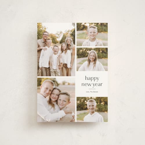 This is a ash christmas postcards with standard by Carolyn MacLaren called photo lead printing on signature in postcard