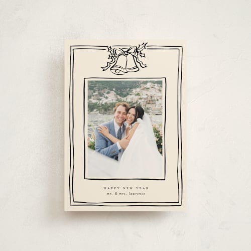 This is a licorice christmas postcards with standard by Ekko Studio called christmas coquette printing on signature in postcard