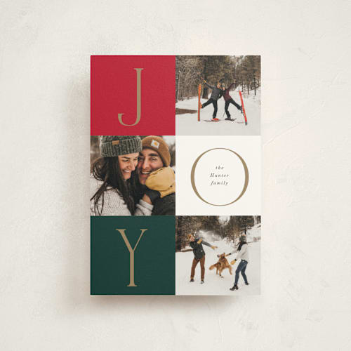 This is a classic christmas postcards with standard by Nicoletta Savod called joyful trio printing on signature in postcard