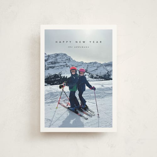 This is a ink christmas postcards with standard by Lucrecia Caporale called timeless charm printing on signature in postcard