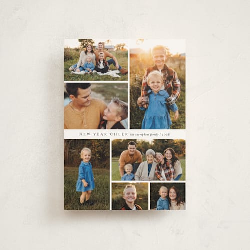 This is a snowflake christmas postcards with standard by Jessica Williams called septet printing on signature in postcard