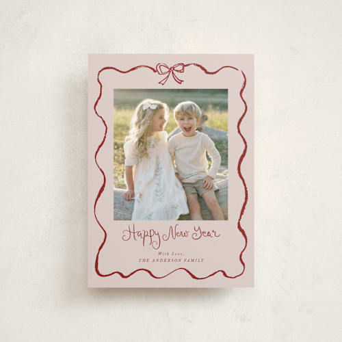 This is a wine christmas postcards with standard by Cass Loh called quirky fun printing on signature in postcard