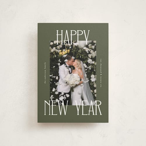 This is a juniper christmas postcards with standard by Kelly Watkins called maeve printing on signature in postcard