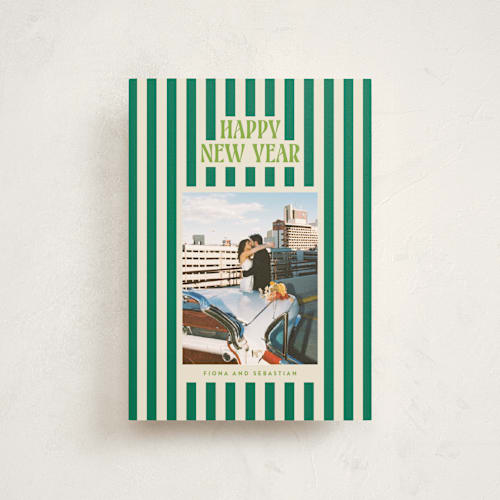 This is a balsam christmas postcards with standard by Ekko Studio called bold & bright printing on signature in postcard