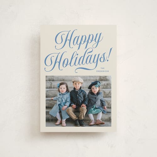 This is a sky christmas postcards with standard by Jackie Crawford called durham printing on signature in postcard