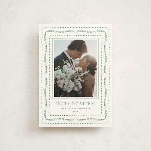 This is a elf shoes christmas postcards with standard by Erika Firm called nostalgic ribbon border printing on signature in postcard