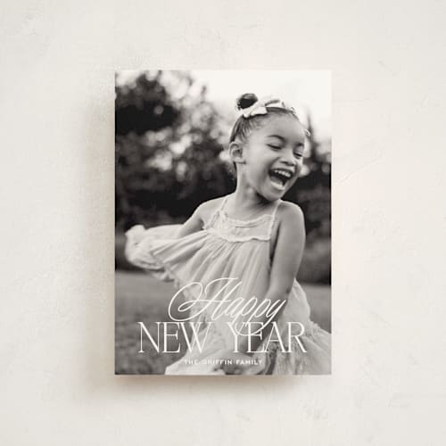 This is a snow christmas postcards with standard by Annie Shapiro called marylebone printing on signature in postcard