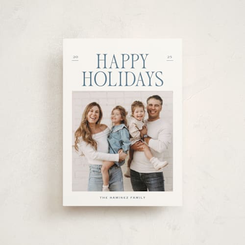 This is a cornflower christmas postcards with standard by chocomocacino called ladotyri printing on signature in postcard