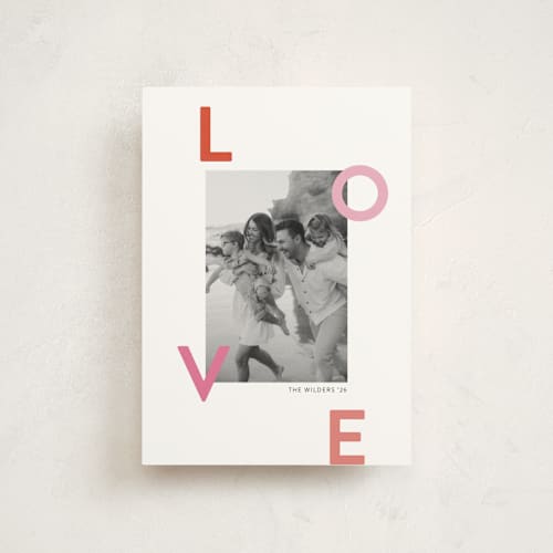 This is a berry valentine postcards with standard by Morgan Kendall called scattered printing on signature in postcard