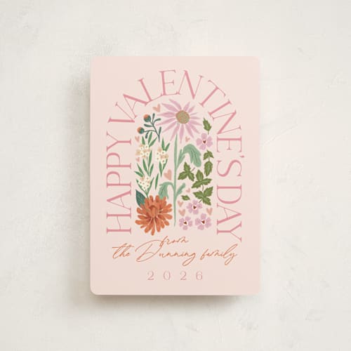 This is a peony valentines day with standard by Alethea and Ruth called floral arch printing on signature in petite