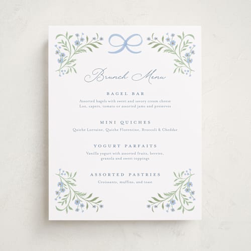 This is a sky baby shower decorations with standard by Paper Raven Co. called darling printing on doublethick in 11x14