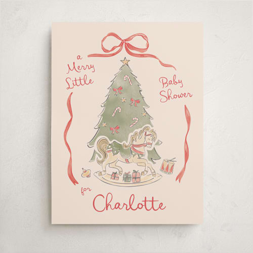 This is a peppermint baby shower decorations with standard by Creo Study called toys and joy printing on premium sign board in 18x24