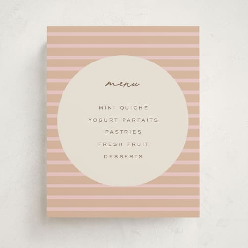 This is a wildflower baby shower decorations with standard by Pixel and Hank called polka pop printing on doublethick in 8x10