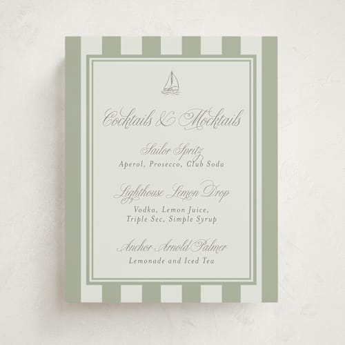 This is a shamrock baby shower decorations with standard by Stephanie Hawkes called on board printing on doublethick in 8x10