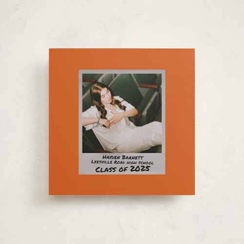 This is a tiger graduation announcements with standard by Cleghorn Creative called photo snap + penned names printing on recycled smooth signature in standard