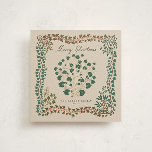 This is a pinecone met with foil pressed by Maja Cunningham called tree of life printing on signature in standard