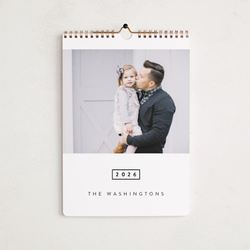 This is a coal photo calendars by Susanne Kasielke called modern simplicity printing on premium calendar paper in standard