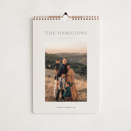 This is a oyster photo calendars by Heather Cairl called indie printing on premium calendar paper in standard