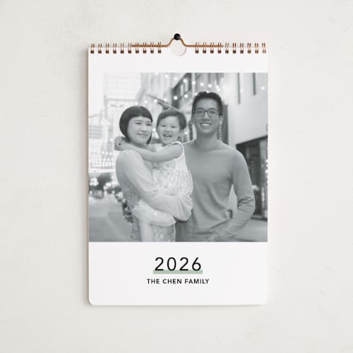 This is a tutti frutti photo calendars by Hudson meet Rose called sorbet printing on premium calendar paper in standard