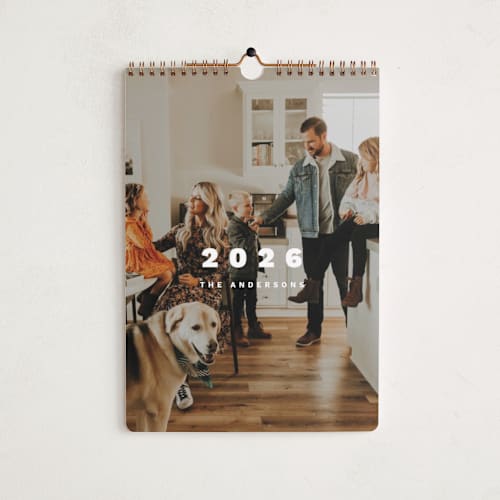 This is a cloud photo calendars by Orasie called more memories printing on premium calendar paper in standard