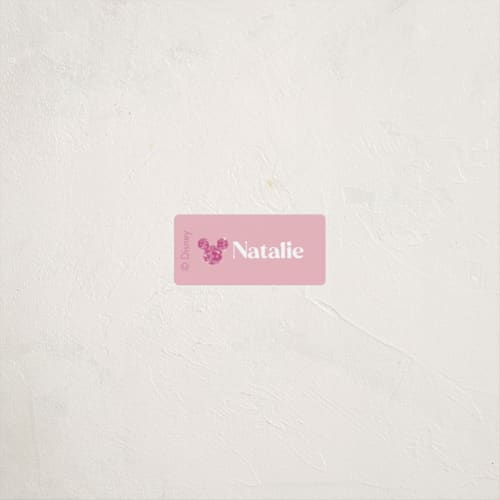 This is a peony name labels with standard by CDesignbychen called you make the class shimmer printing on waterproof sticker paper in sticker