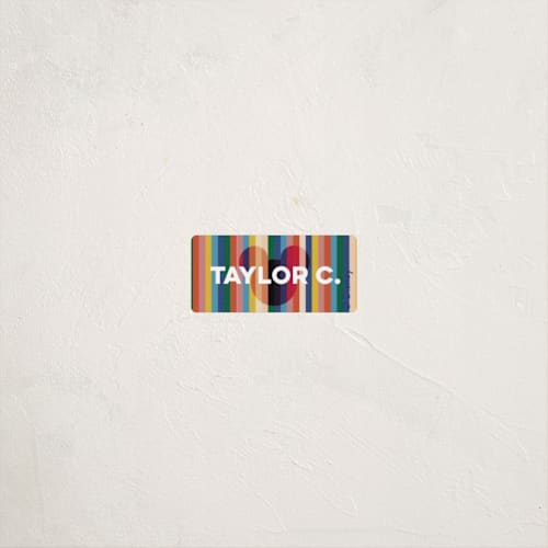 This is a rainbow name labels with standard by Baumbirdy called disney mickey bright stripes printing on waterproof sticker paper in sticker