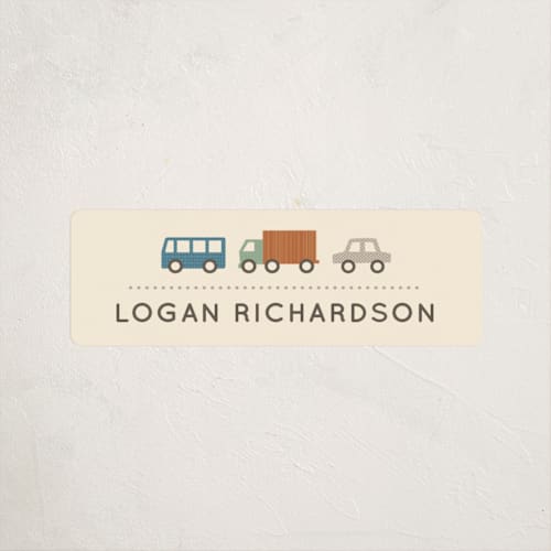 This is a sandstorm name labels with standard by Olivia Raufman called wheeler printing on waterproof sticker paper in sticker