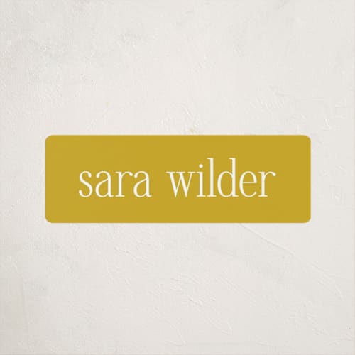 This is a sunshine name labels with standard by Morgan Kendall called classic printing on waterproof sticker paper in sticker