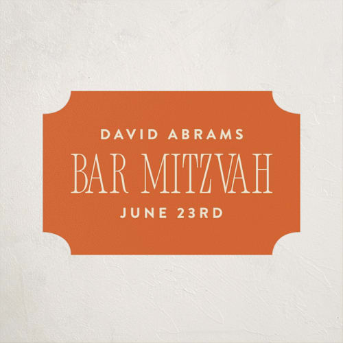 This is a pepper kids stickers with standard by Robert and Stella called big invite printing on uncoated sticker paper in sticker