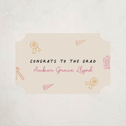 This is a fruitloop graduation stickers with standard by Vera Lim called iconic printing on uncoated sticker paper in sticker