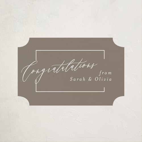 This is a latte graduation stickers with standard by Deynaaz Daraei called carlisle printing on uncoated sticker paper in sticker