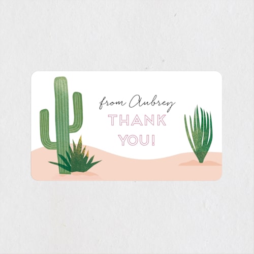 This is a magenta kids stickers with standard by Casey Brock called wild west printing on uncoated sticker paper in sticker