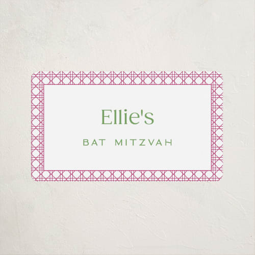 This is a peony kids stickers with standard by Ellen Schlegelmilch called delicate rattan printing on uncoated sticker paper in sticker