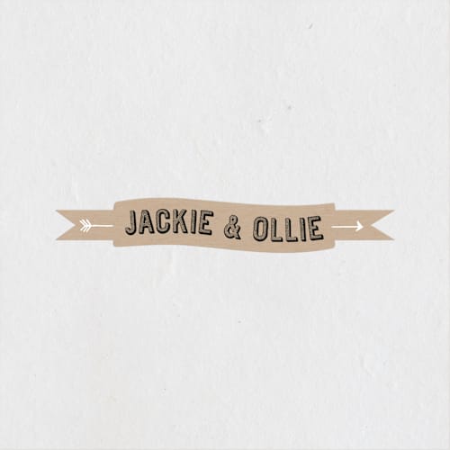 This is a kraft custom stickers with standard by fatfatin called and they lived wedding printing on uncoated sticker paper in sticker