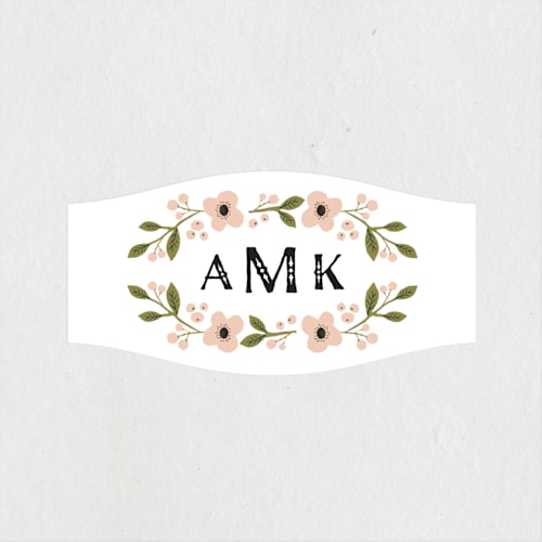 This is a blossom custom stickers with standard by Haley McCoy called little branches printing on uncoated sticker paper in sticker