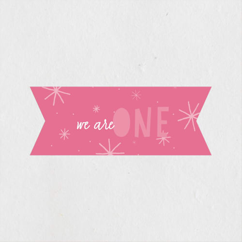This is a blush kids stickers with standard by Annie Clark called bright future printing on uncoated sticker paper in sticker