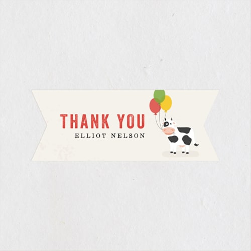 This is a cream kids stickers with standard by Michelle Taylor called party parade printing on uncoated sticker paper in sticker