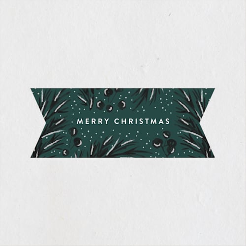 This is a forest custom stickers with standard by Robert and Stella called abstract pine printing on uncoated sticker paper in sticker