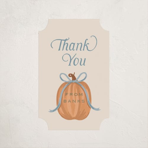 This is a cornflower kids stickers with standard by Laura Hankins called pumpkins + bows printing on uncoated sticker paper in sticker