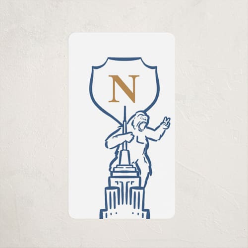 This is a cloud kids stickers with standard by mo kelley called nyc printing on uncoated sticker paper in sticker