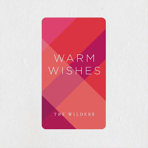 This is a merlot custom stickers with standard by Stacey Day called mod plaid printing on uncoated sticker paper in sticker