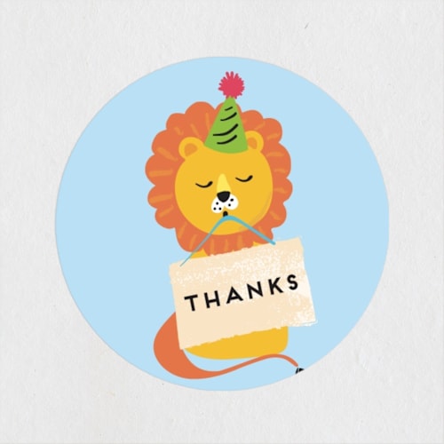 This is a ice kids stickers with standard by chocomocacino called dundee printing on uncoated sticker paper in sticker