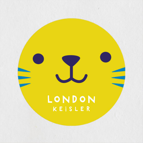 This is a lemon name labels with standard by Lori Wemple called kitty printing on waterproof sticker paper in sticker