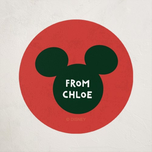 This is a cherry custom stickers with standard by Erica Krystek called earresistable printing on uncoated sticker paper in sticker