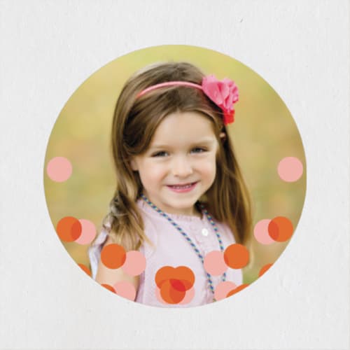 This is a rose custom stickers with standard by Annie Clark called funfetti printing on uncoated sticker paper in sticker