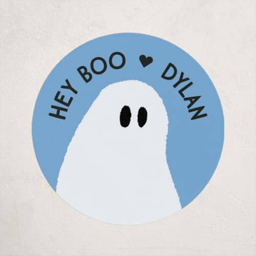 This is a pool custom stickers with standard by Claire called never ghosted printing on uncoated sticker paper in sticker