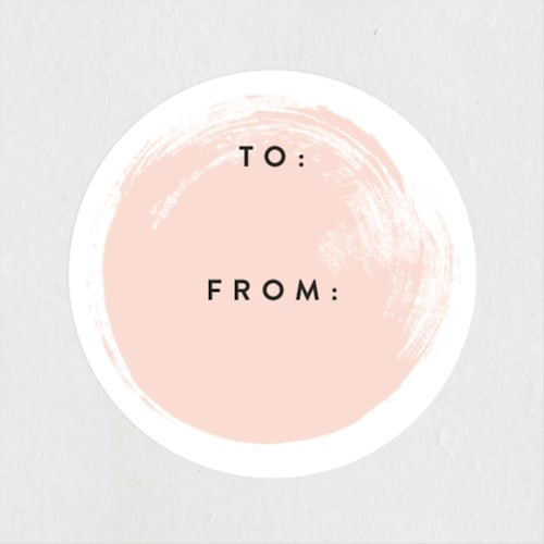 This is a berry custom stickers with standard by Alethea and Ruth called watercolor paint pallet printing on uncoated sticker paper in sticker