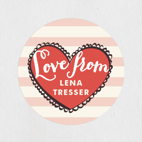 This is a fruit punch custom stickers with standard by Shiny Penny Studio called sweets for the sweet printing on uncoated sticker paper in sticker
