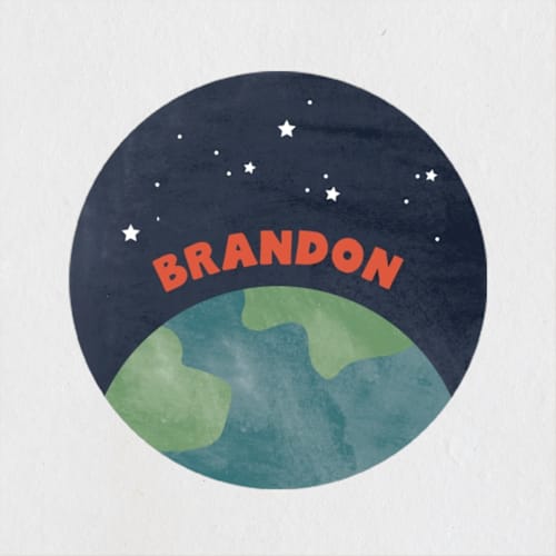 This is a mercury custom stickers with standard by Pixel and Hank called out of this world printing on uncoated sticker paper in sticker