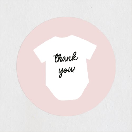 This is a cotton candy baby shower favor labels with standard by Lea Delaveris called little sibling printing on uncoated sticker paper in sticker